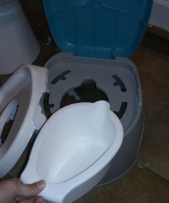 Summer Infant 3-in-1 Train with Me Potty Seat Topper and Stepstool for Toddler Training and Beyond Easy to Empty and Clean Space Saving, Multicolor, 12.7x7.7x14.8"(Pack of 1) Multicolor 3-in-1 42 71u3iz14L9L