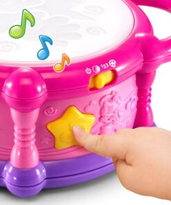 LeapFrog Learn & Groove Color Play Drum Bilingual, Pink (Amazon Exclusive) 18 71u4P3tLIgL 1