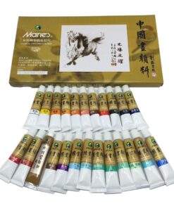 Alternative view of Easyou Marie's Chinese Painting Color Tubes Pigment Big Size Watercolor Set 12ml*24colors 24 Tube colors
