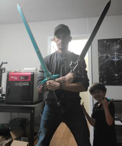 Sword Art Online Kirito Kirigaya Dark Repulsor Elucidator Foam LARP Sword Set 31 71u6Bp6buL