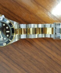 FANMIS Mens Luxury Watches Rotatable Bezel Sapphire Glass Luminous Quartz Silver Gold Two Tone Stainless Steel Watch Gold Black 31 71u6DkCB14L