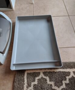 PetSafe Official ScoopFree Complete Reusable Tray - Includes 4.3 lb of Premium Blue Crystal Litter - Compatible with All ScoopFree Complete Automatic Self Cleaning Litter Box System 35 71u6z94QTXL