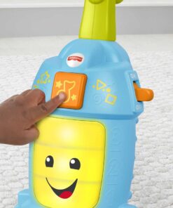 Fisher-Price Laugh & Learn Toddler Toy Light-Up Learning Vacuum Musical Push Along For Pretend Play Ages 1+ Years 20 71u7tMVahL 3