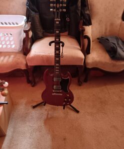 On Stage XCG4 Velveteen Padded Tubular Guitar Stand - (3 Pack) 3 Pack 23 71u8YFVcO7L