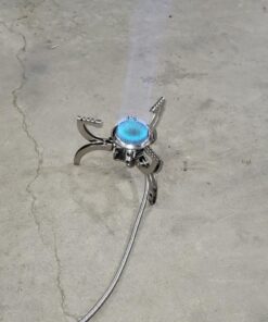 Kbrotech Camping Stove Adapter 1LB Propane Small Tank Input and a Lindal Valve EN417 Output Outdoor Cylinder LPG Canister Convert (Brass) Gold 21 71uBm9p vCL