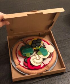 Melissa & Doug Felt Food Mix 'n Match Pizza Play Food Set (42 pcs) - Felt Pizza Play Set For Kids Kitchen, Pretend Play Pizza, Felt Pizza Toy For Toddlers And Kids Ages 2+ 36 71uBxtZr7L