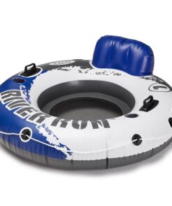 Intex River Run 1 Inflatable Floating Tube Raft for Lake, Pool 58825EP 6 Pack 19 71uCCQxg4VL