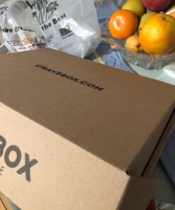 CRAVEBOX Healthy Snack Box (35 Count) Valentines Variety Pack Care Package Gift Basket Kid Men Women Adult Nuts Fruit Nutrition Assortment College 35 71uD8ufownL