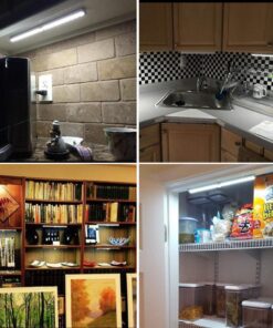 RZSAIDA LED Closet Light, LightBiz 20-LED Wireless Motion Sensor Night Light Under Cabinet Lighting (Battery Operated) 13 71uDKVJvg6L