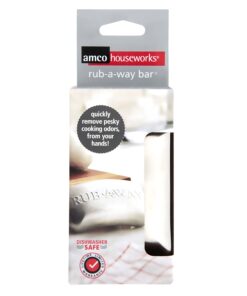 amco 8402 Rub-a-Way Bar Stainless Steel Odor Absorber, Single, Silver Original 36 71uEF8S6thS