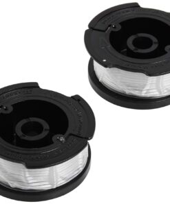 BLACK+DECKER Trimmer Line Replacement Spool, Autofeed 30 ft, 0.065-Inch, 2-Pack (AF-100-2) 14 71uFojSyALL