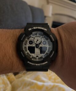 Casio G-Shock GA-100BW-1A White and Black Series Luxury Watch - Black/One Size 49 71uGSU57i8L