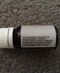 Tea Tree Essential Oil 10 ml. 100% Pure Undiluted Therapeutic Grade Extract of Melaleuca Alternifolia for Skin, Body, Hair Growth, Scalp Dandruff, Acne and Aromatherapy Diffuser Humidifier 0.34 Fl Oz (Pack of 1) 10 71uK5gek 9L