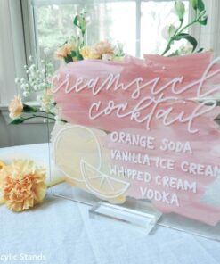 UNIQOOO 10 Pack Clear Acrylic Sign Acrylic Wedding Table Numbers, 8 x 10 inch, DIY Acrylic Sheet for Wedding Table Number Holder, Table Display Stand Signs for Party Events, Office 8x10",10 set 25 71uK5lcbMfL