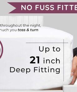 Southshore Fine Linens Extra Deep Pocket Sheet Set, Queen, 6 Piece, Steel Gray 27 71uKUdtQfwL