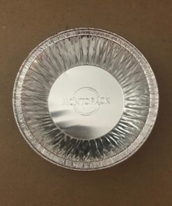 MontoPack Disposable 5" Aluminum Foil Pie/Tart Pans (100 Pack) | 5 Inch Round Cake Pan for Baking Personal Mini Pies, Homemade Cakes & Quiche | Oven Safe Foil Tins Easily Stack & Store Freeze & Reheat 5 Inch Pie/Tart Pans (100 Pack) 20 71uKkSq9SGL