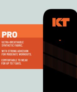KT Tape, Pro Synthetic Kinesiology Athletic Tape, 20 Count, 10” Precut Strip Jet Black 25 71uL3oNM0GL
