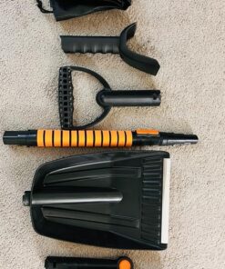 5in1 Car Snow Ice Scraper and Brush for Car SUV Trucks, 1x Ice Snow Shovel, 1x Heavy Duty 42" Extendable Snow Cleaning Brush Squeegee Broom, 1x Scratch Ice Snow Scraper Remover for Car Windshield 42" With Shovel 64 71uLpo0Sq5L