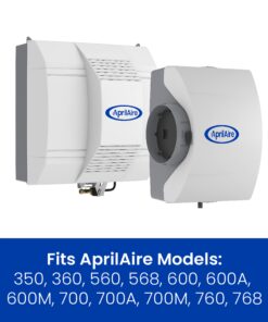 Aprilaire 35 Water Panel Humidifier Filter Replacement for Aprilaire Whole House Humidifier Models 350, 360, 560, 560A, 568, 600, 600A, 600M, 700, 700A, 700M, 760, 760A, 768 (Pack of 2) 16 71uM rpQDxL