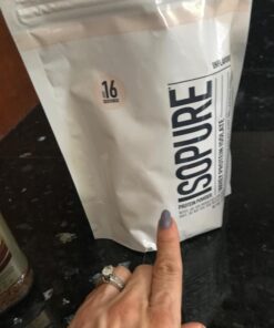Isopure Unflavored Protein, Whey Isolate, 25g Protein, Zero Carb & Keto Friendly, 2 Ingredients, 16 Servings, 1 Pound (Packaging May Vary) 45 71uMMwi4JFL