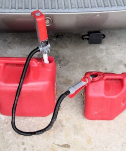 TERA PUMP Electric Multipurpose Gas Transfer Pump with Quick Stop Nozzle for Gas, Diesel, DEF & More 2D Battery - 2.5 GPM 35 71uMVf4DErL