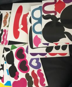 Tinksky Photo Booth Props DIY Kit Dress-up Accessories Party Favors for Wedding Party Reunions Birthdays,60 pieces 36 71uMbO68BrL