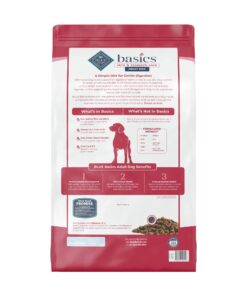 Blue Buffalo Basics Skin & Stomach Care, Natural Adult Dry Dog Food, Salmon & Potato 24-lb 24 Pound (Pack of 1) 22 71uN3Ja2lJL