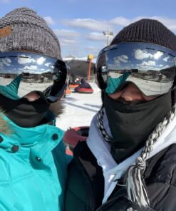 JULI Ski Goggles,Winter Snow Sports Snowboard Goggles with Anti-Fog Lens BNC A1-black / Silver 28 71uNrFcJeqL