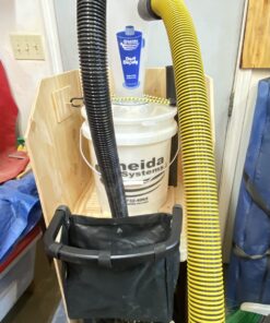 Oneida Air Systems Dust Deputy Deluxe Cyclone Separator Kit with Collapse-Proof Buckets for Wet/Dry Shop Vacuums (DD Deluxe 5-Gal) DD Deluxe 5-Gal 34 71uOR9HaayL