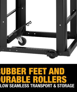 DEWALT Planer Stand with Integrated Mobile Base, 24” x 22” x 30” (DW7350) 38 71uOlKpsBWL