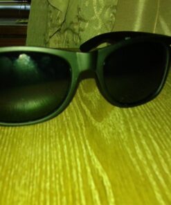 ShadyVEU Super Dark Black Lens Round Sunglasses UV Protection Spring Hinge Soft Matte Frame Fashion Shades 35 71uPF6jSolL