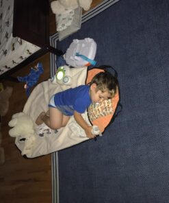 Urban Infant Tot Cot Kids Nap Mat - Toddler Preschool Daycare Bedding Cover with Blanket and Pillow - Traffic 45 71uPscrtI0L