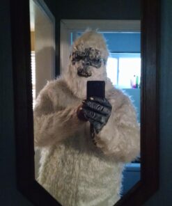Adult Abominable Snowman Costume Standard White 12 71uQUPZCzDL