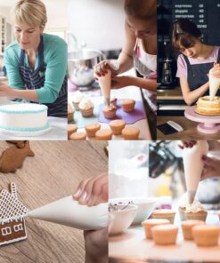 Alternative view of yueton Pack of 100 Disposable Cream Pastry Bag Cake Icing Piping Decorating Tool