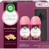 Air Wick Pure Freshmatic Automatic Spray Starter Kit, (Gadget + 2 Refills), Summer Delights, Air Freshener, Essential Oil, Odor Neutralization, Packaging May Vary 16 71uS69nI RL