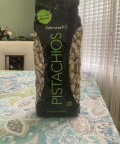 Wonderful Pistachios In Shell, Roasted and Salted Nuts - 32 Ounce Bag, Healthy Snack, Protein Snack, Pantry Staple Roasted & Salted 32 Ounce (Pack of 1) 35 71uSCILh9uL