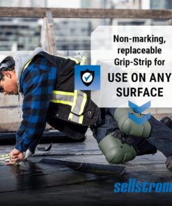 Sellstrom Ultra Flex III KneePro Knee Pads for Construction, Gardening, Flooring - Pro Protection & Comfort for Men & Women (Multiple Colors),Green Green Knee Pad 11 71uSeFtmTfL