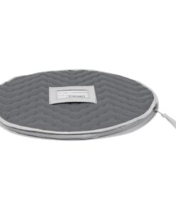 Richard's Homewares - Micro Fiber Deluxe Six Piece Accessory Storage Set - Gray (1 Pack) 1 Pack 21 71uTLX9lkIL