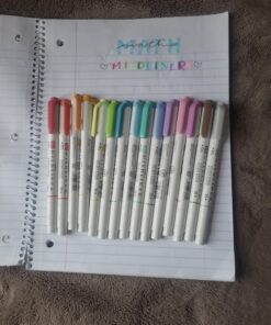 Zebra Pen Mildliner Double Ended Highlighter Set, Broad and Fine Point Tips, Assorted Ink Colors, 15-Pack 43 71uTyxC9AkL