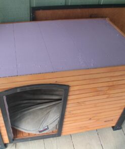 PRECISION PET PRODUCTS Extreme Outback Log Cabin Dog House, Large, Natural Wood (7027013) Walnut/Dark Brown Extreme Outdoor Log Cabin 28 71uV7Wb b7L