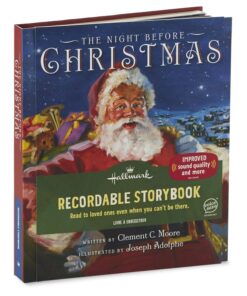 Hallmark The Night Before Christmas Recordable Storybook Recordable Storybooks Santa Claus Juvenile Fiction 3 71uV9ViuApL