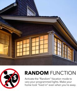 BN-LINK Digital Timer Outlet 24-Hour Programmable Digital Outlet Timer with 2 Independent Outlets 3-Prong Mini Indoor Easy Set Stackable Plug-in for Lights Lamps Fans Accurate 8A/1000W 1/3HP 3 prong 31 71uVAF3u7uL