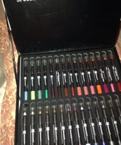 SHANY Chunky Eyeshadow Pencils Lip Liner, Eyeliner, Eye Pencils - Multi-Use Chunky Pencils for Eye Shadow, Lip Makeup, Lipstick with Vitamin E and Aloe Vera - Premium Packaging - Set of 30 Colors 58 71uW6GAMUxL