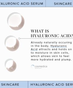 Alternative view of Hyaluronic Acid Serum for Skin 100% Pure Anti Aging Serum Intense Hydration Moisture Non greasy Paraben free, Wrinkle Reducing and Brightening Serum (Pro Formula) 2oz 2 Fl Oz (Pack of 1)