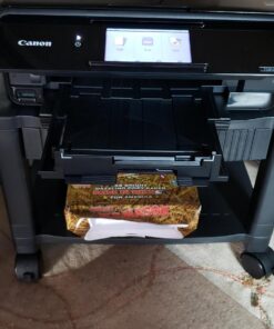 Alternative view of Canon Office Products TS8120 Wireless All-In-One Printer with Scanner and Copier: Mobile and Tablet Printing, with Airprint(TM) and Google Cloud Print compatible, Black, Works with Alexa