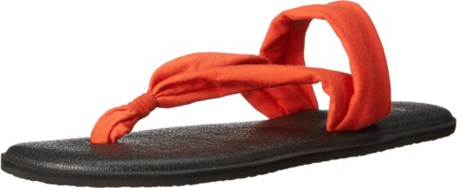 Sanuk Women's Yoga Triangle Dress Sandal 7 Flame