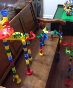 Marble Run: 123 Piece Set (103 Durable Pieces and 20 Marbles) Exclusively at MINDWARE! 28 71uX1YWehaL