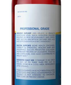 Orgono Siliplant | Vegan Collagen Booster | Supports Healthy Collagen and Elastin Production for Joint & Bone Support, Glowing Skin, Strong Hair & Nails. 33.85 Fl Oz (Pack of 1) 16 71uXG 10CwS 2