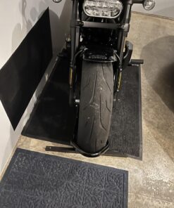 Extreme Max 5001.5010 Motorcycle Wheel Chock, Black Standard 44 71uXw4famSL