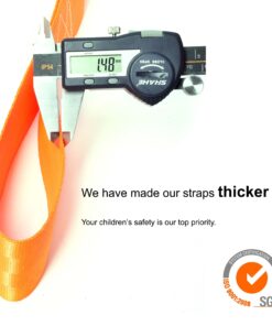 Tree Swing Hanging kit Straps, (Set of 2) Extra Long 10tf Each. Super Strong 5,000lbs + 2 Carabiners. for Swing Sets, Web Swings, Hammock & Tire Swing 27 71uYMDLPTBL